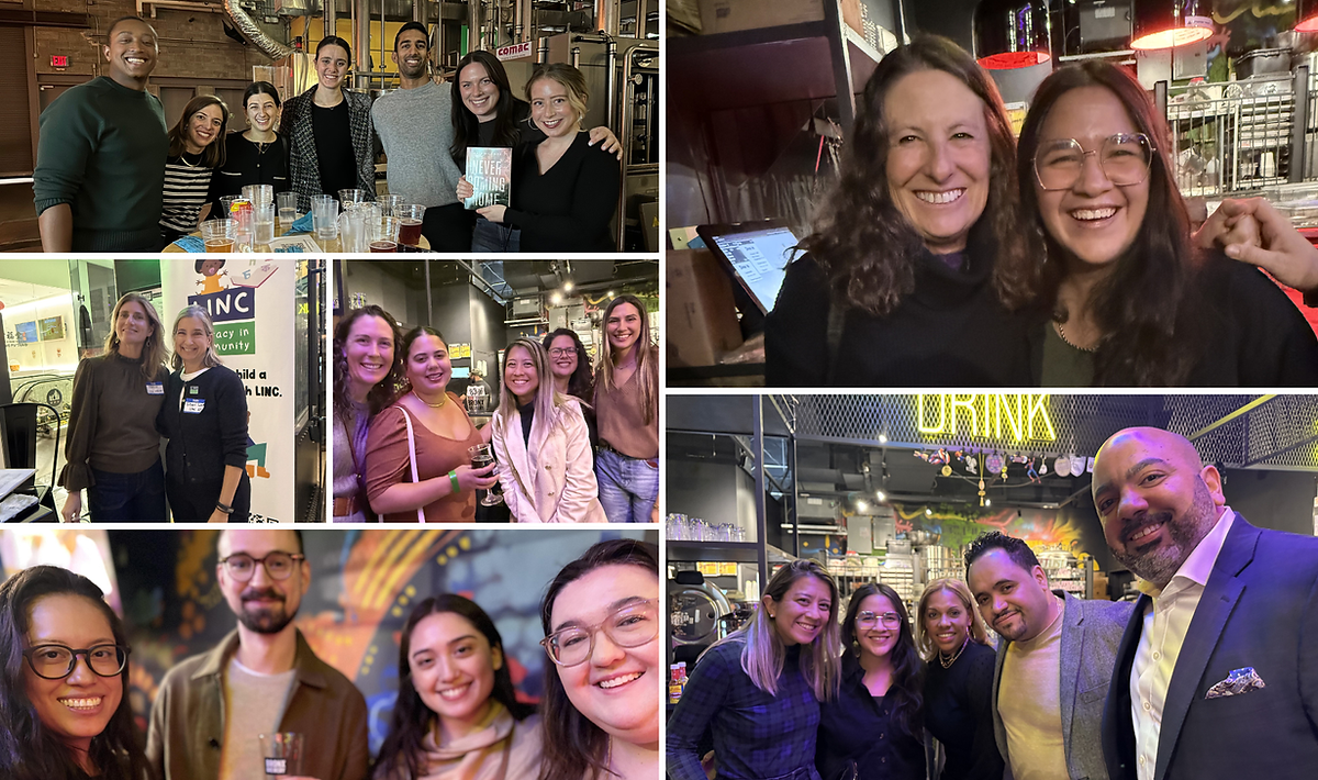 You’re Invited! LINC’s Professional Advisory Council to Host Books & Brews at Continental Bar on November 19