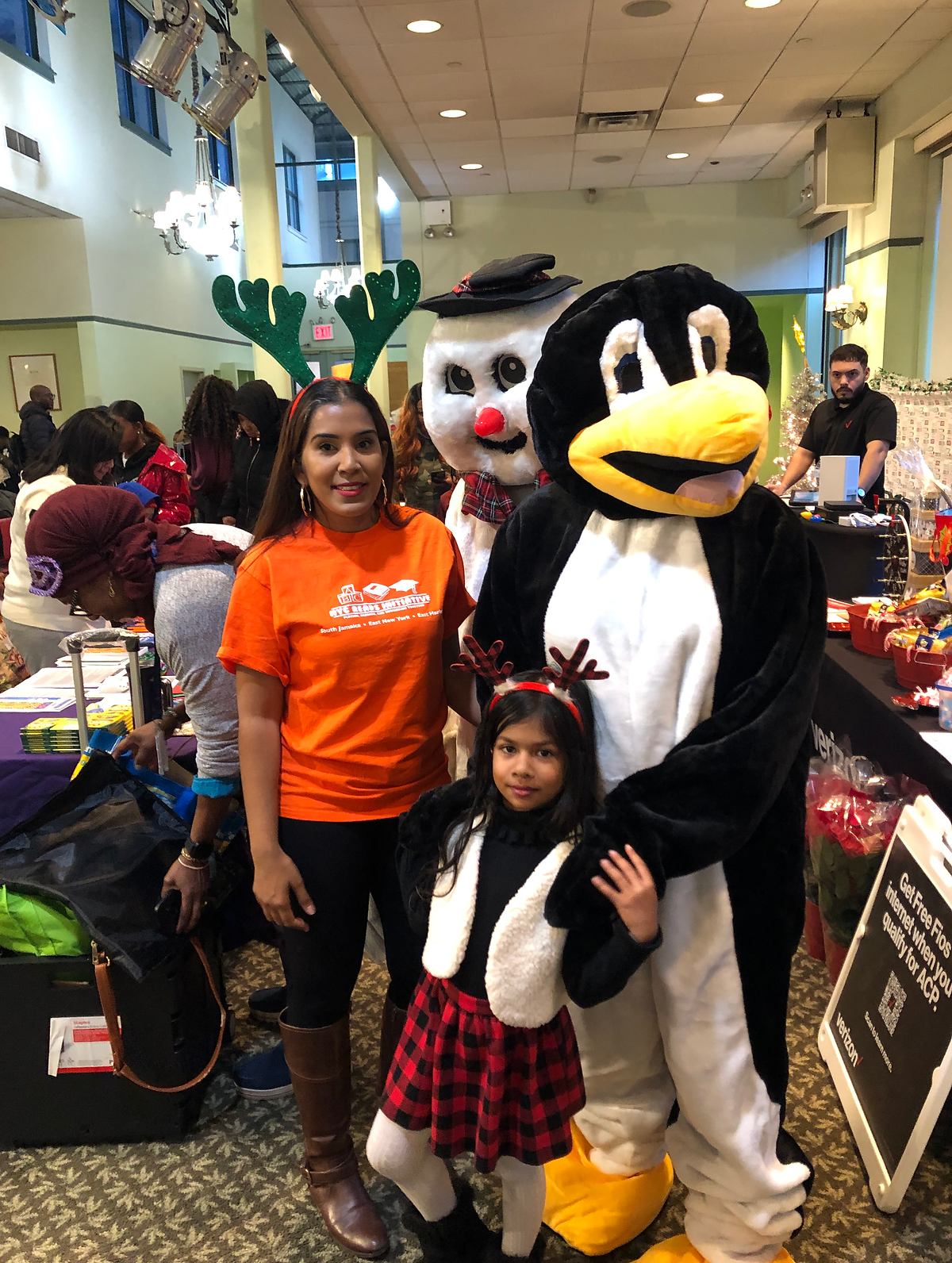 Winter Friends Visit Little Readers in South Jamaica, Queens