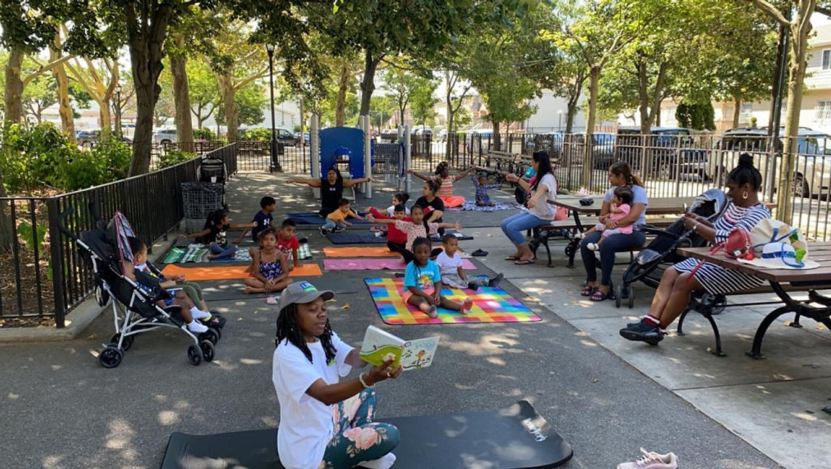 Reading Everywhere Expands to Yoga & Reading in the Park
