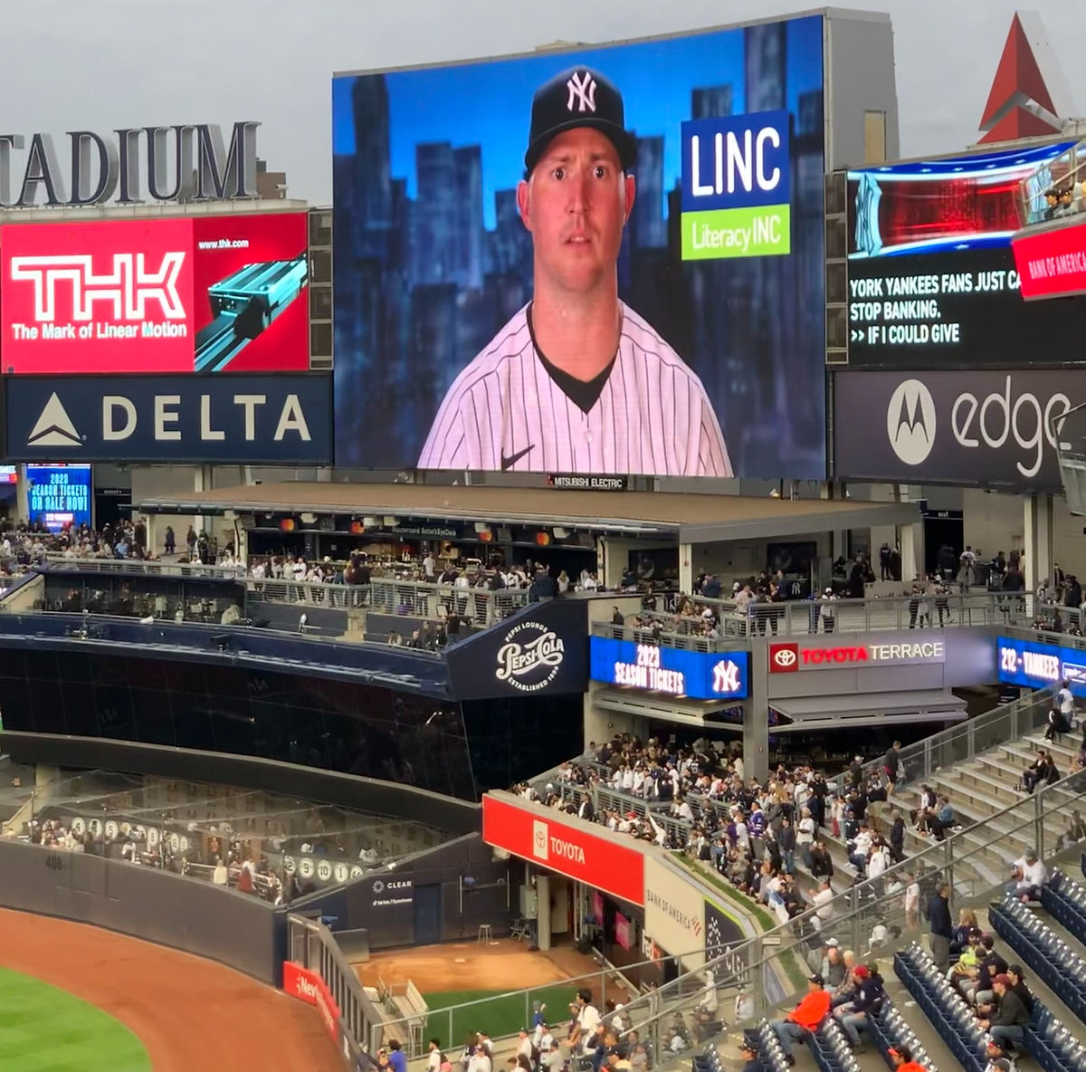 Raising Funds to Raise Little Readers at Yankee Stadium!