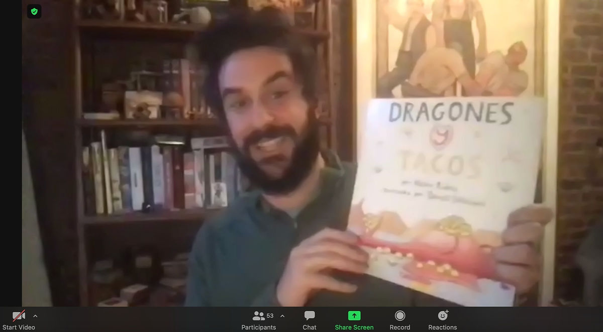 #TacoBoutBooks Online with Author Adam Rubin