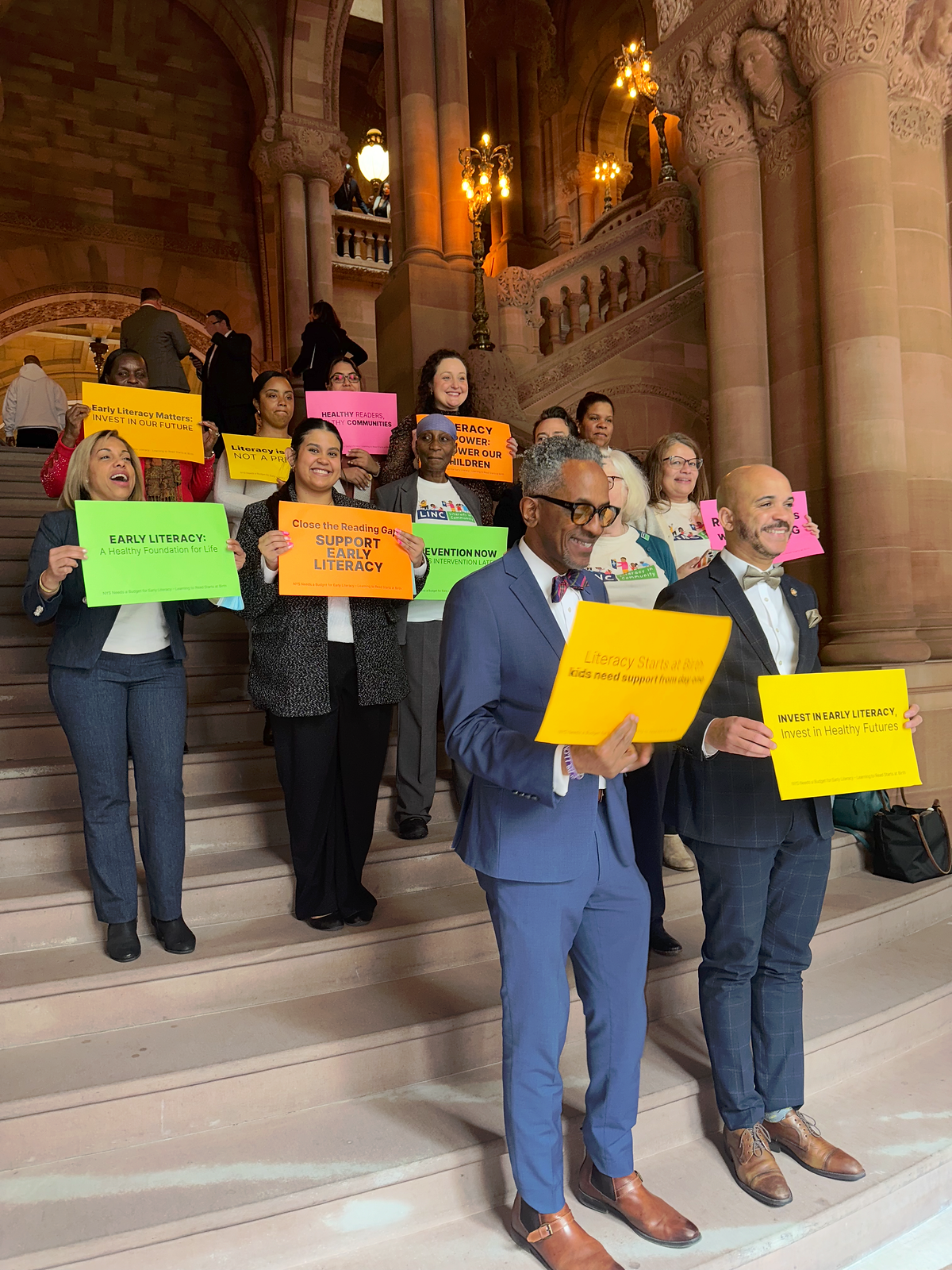 Advocating for Early Literacy in Albany
