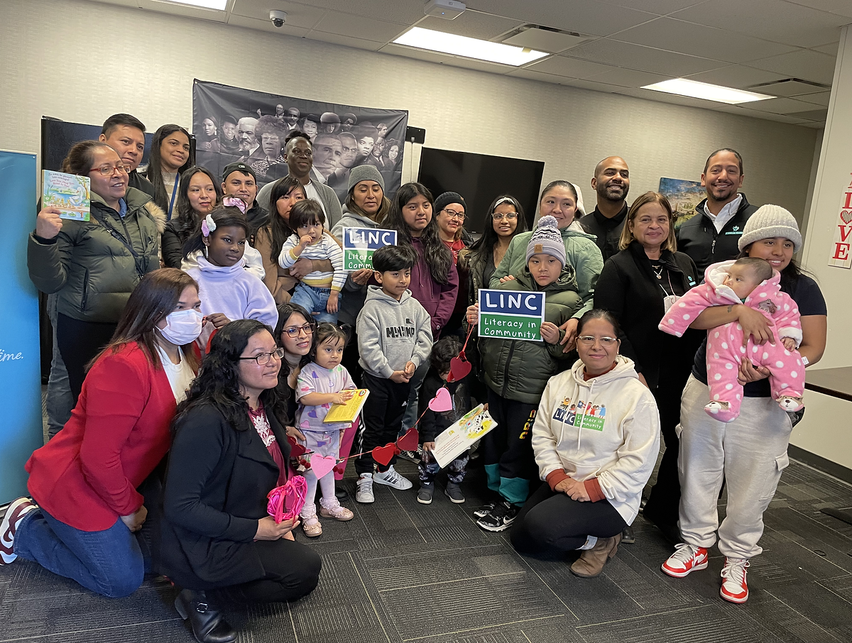 LINC & Fidelis Care Host Reading with LOVE on February 14