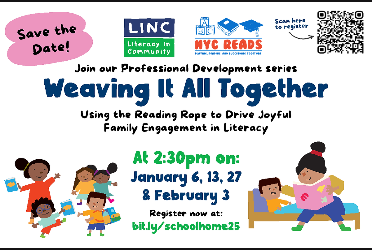 Weaving it all Together: LINC to Facilitate a New Professional Development Opportunity for Reads Schools & Learning Centers