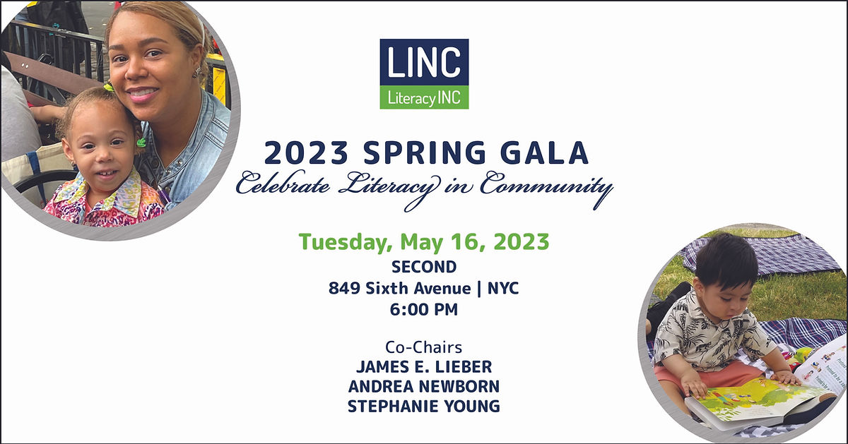 Save the Date! LINC’s Spring Gala is May 16