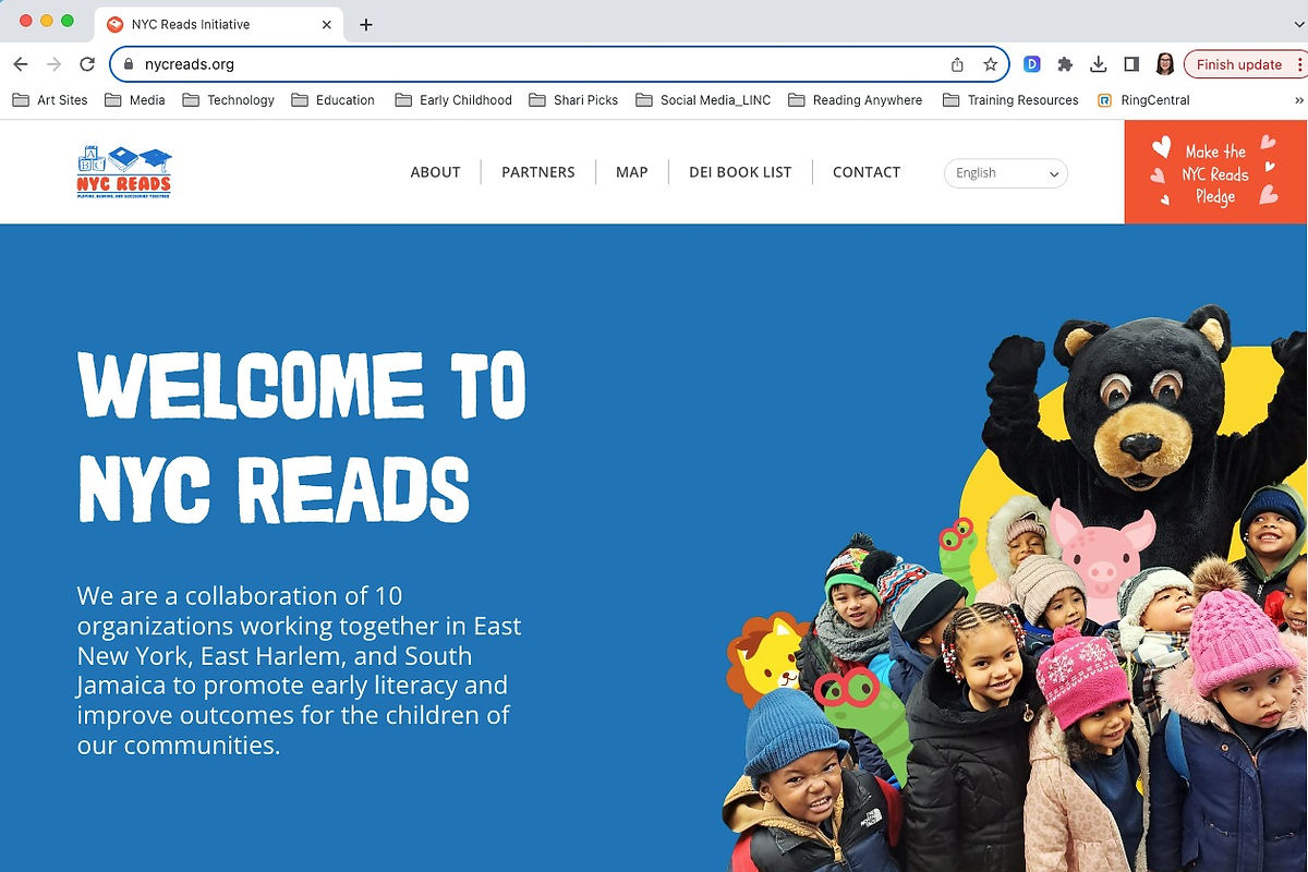 NYC Reads Launches New Family-Friendly Website