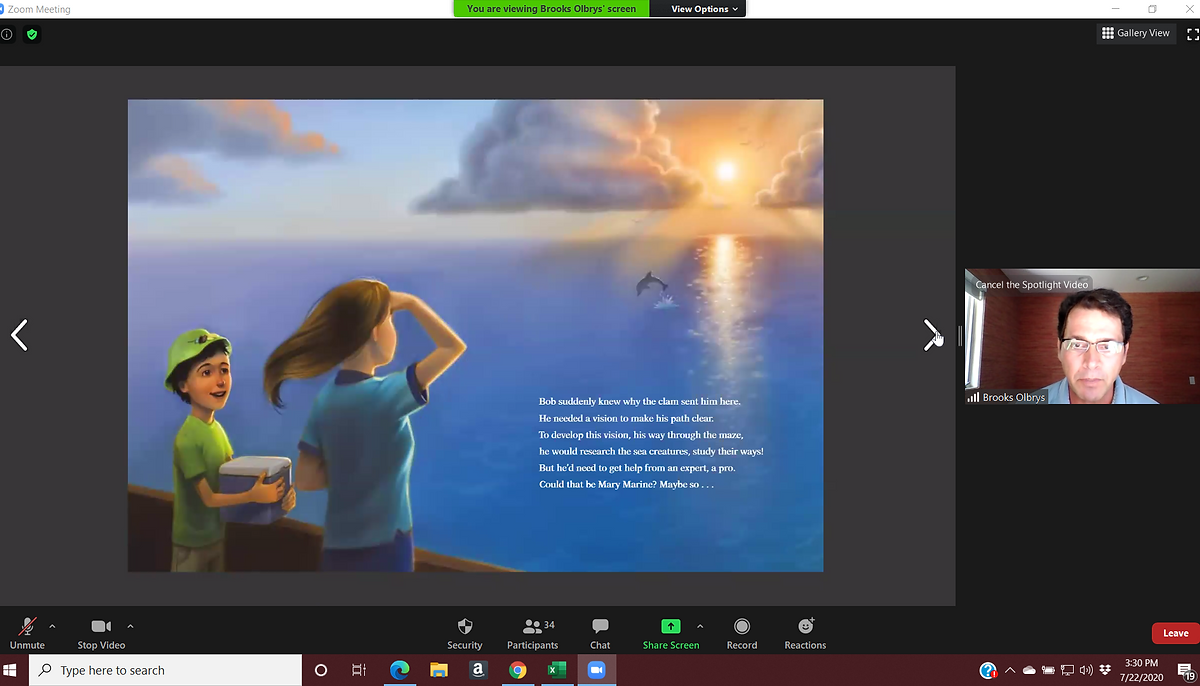 Children’s Book Author Brooks Olbrys Brings His Blue Ocean Bob Series to LINC