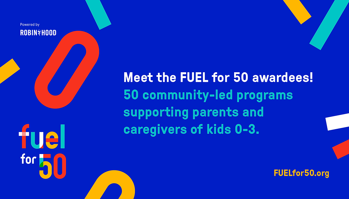 Robin Hood Foundation Awards Literacy Inc. ‘FUEL for 50’ to Support Early Childhood Development