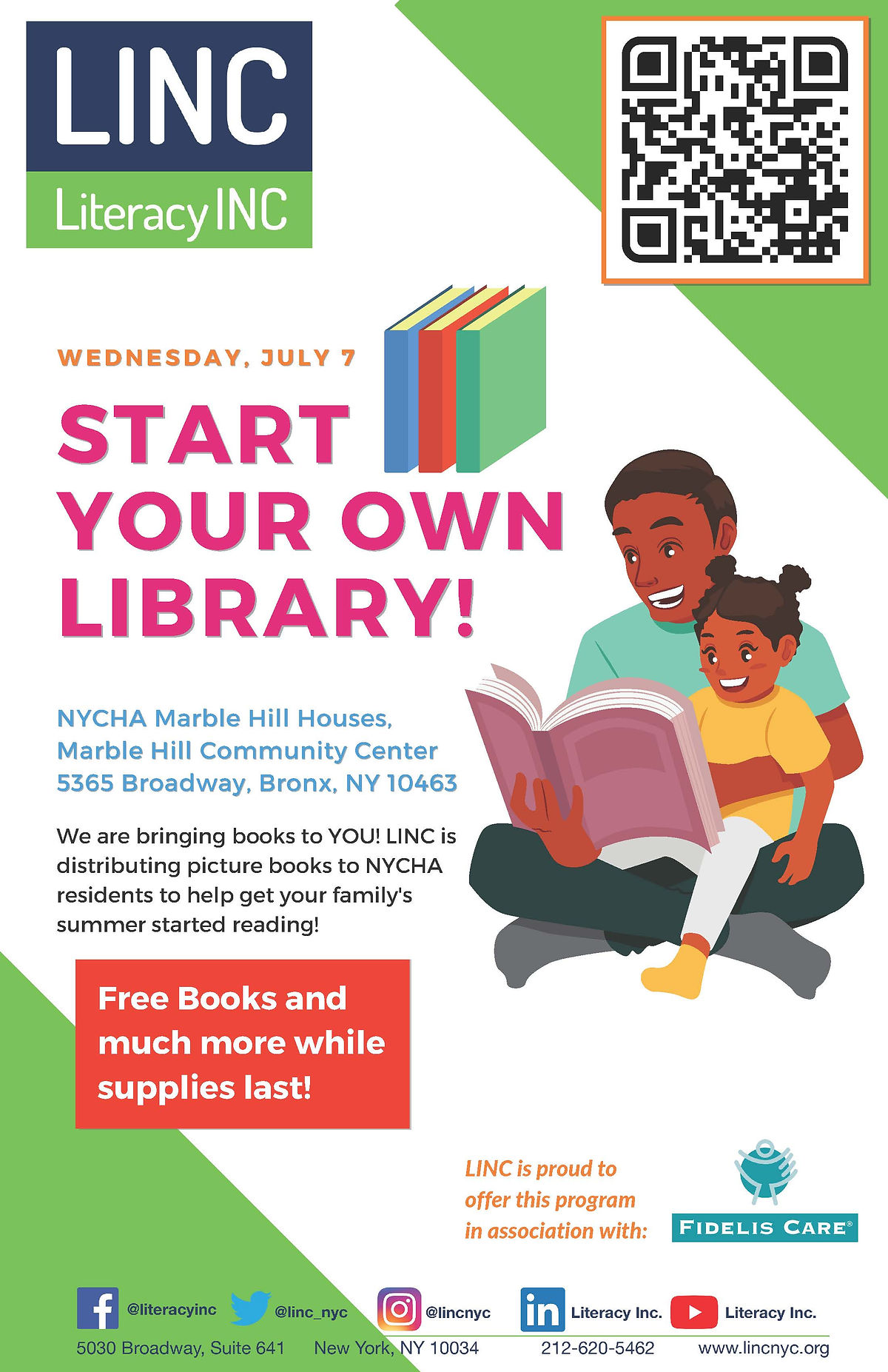 Fidelis Care and Literacy Inc. Announce Diversity through Literacy Campaign