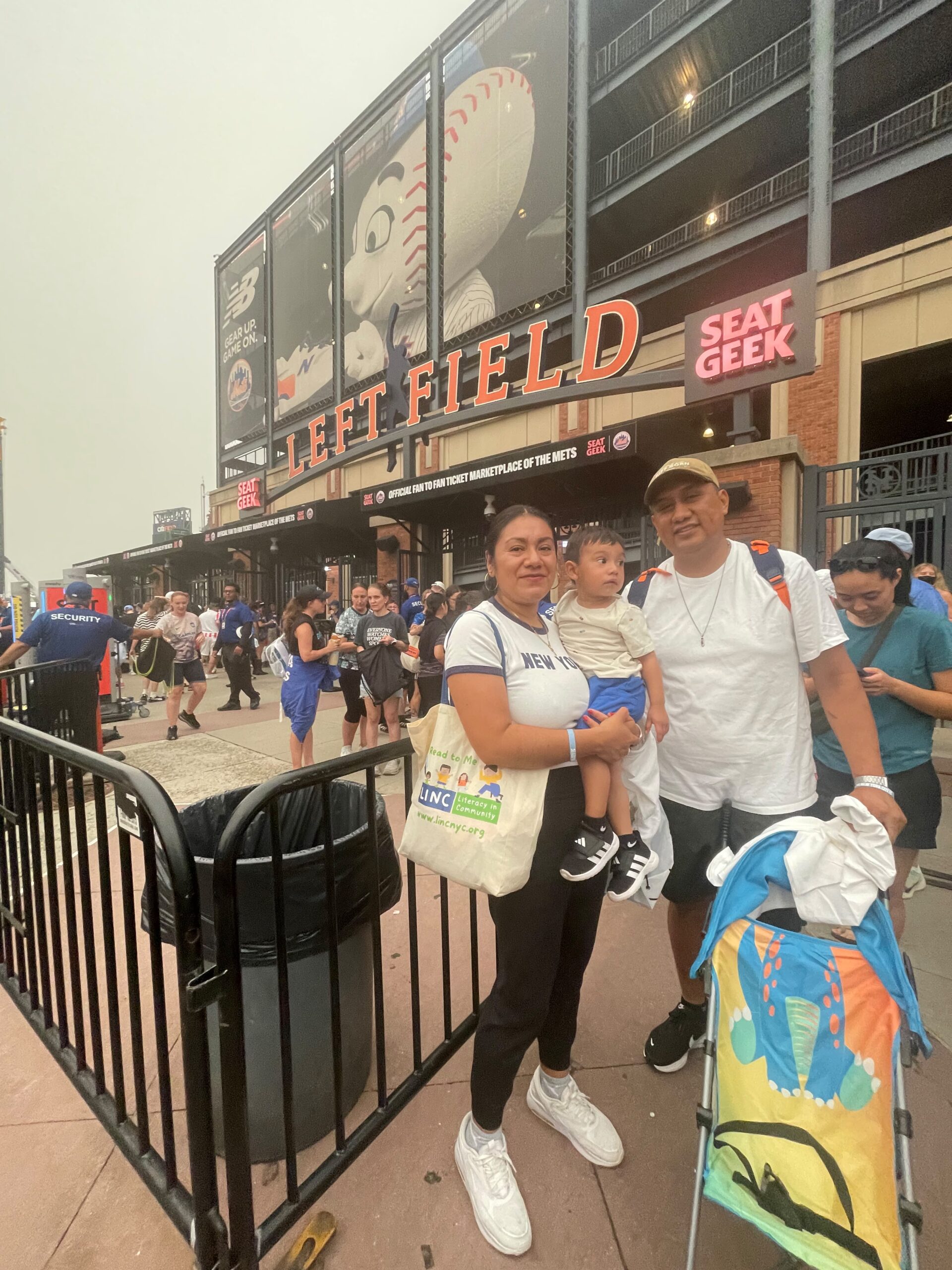 LINC’s Very Involved Parents Enjoy the First National Women’s Soccer League (NWSL) Match Played in New York City