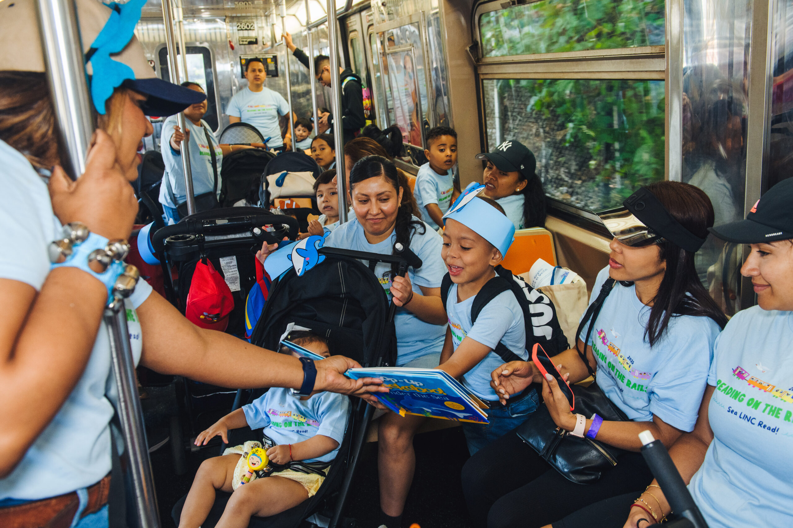 Media Advisory: Literacy in Community Announces Annual Reading on the Rails Adventure: All Roads Lead to Central Park on August 13