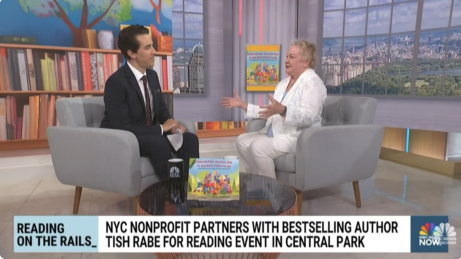 LINC Featured on NBC Morning News with Joe Fryer & Author Tish Rabe